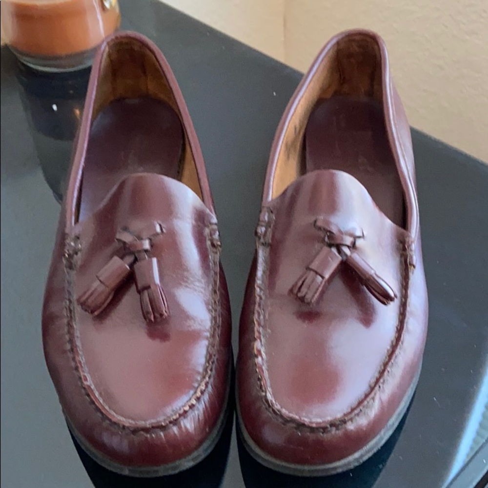 Vintage Bass Weejuns tassel loafers 1984 size 10 m